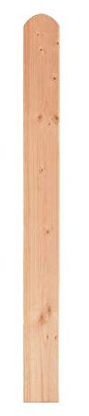 Zaunlatte Arktic aus Lärche, ca. 20 x 68 mm, 80 cm lang