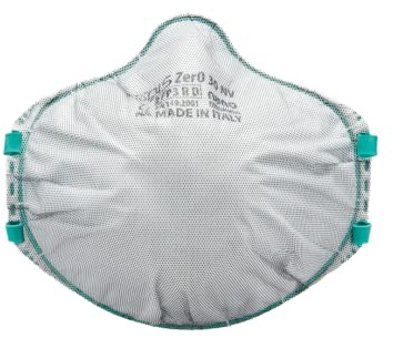 BLS 030 FFP3 NV |10 Mascherine FFP3 | Certificate CE | Senza Valvola | Facciali filtranti a coppa | usa e getta | Protezione respiratoria da sporco polvere e liquidi | Made in Italy confezione singola