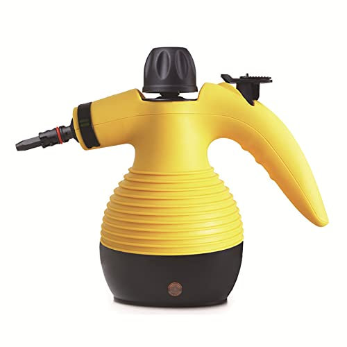 Juego De Limpiador De Vapor 9 En 1, Limpiador De Vapor, Limpiadores De Vapor De Mano Multiusos De 1050 W Con Tanque De Agua De 250 Ml, Para Cocina, Baños, Ventanas, Automóvil