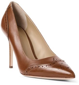 Lauren Ralph Lauren Women's Lynden Pump, Deep Saddle Tan, 4.5 UK