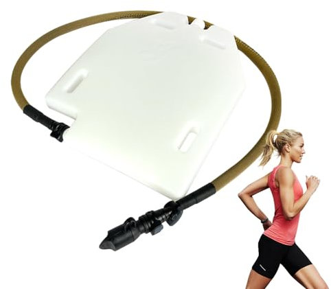 Outdoor-Sportausrüstung – Trinkrucksack, leichter Wasserrucksack, Trinkblase 2 Liter mit sauberer, flexibler Bürste, Leck, Beutel, Trinkrucksack für Radfahren, Wandern, Laufen, Camping, khaki, Refer