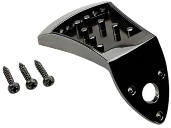 MICFENY 8 Saiten Mandoline Saitenhalter Metall Dreieckig Mandoline Saitenhalter mit Montagezubehör Musikinstrument-Zubehör
