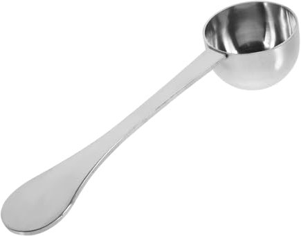 LALADEFIEE Kaffeemesslöffel Aus Edelstahl 20 Ml Präzise Messlöffel Für Kaffee Und Gewürze Langer Griff Für Küchenmesser Messlöffel Für Pulver Und Zutaten