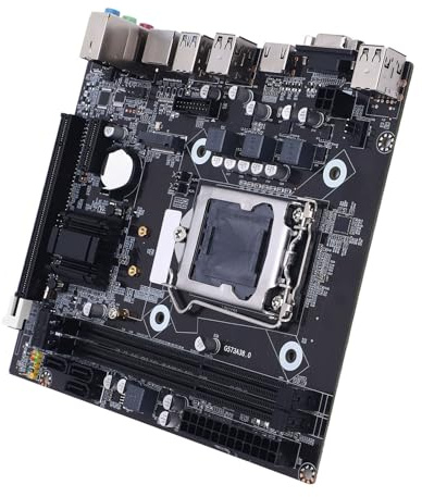 H81 Gaming Motherboard, LGA 1150 Micro ATX PC Motherboard, 2x8 Go DDR3 Memory M.2 NVME, NGFF SATA 3.0 6 Go/S PCI E