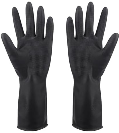 Liakyunf Gants De Teinture Pour Cheveux, Gants Coiffure Coloration Réutilisable, Multifonctionnels Respirants Antidérapants Sans Poudre, Pour Curling, Barbier