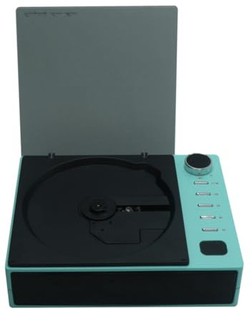 yomoe Lecteur CD Portable avec Sortie Optique Numérique Bluetooth Lecteur Audio Audiophile Lecteur Audio avec Batterie Intégrée de Haute Capacité de 2000mAh Machine à CD Domestique Répéteur AB Anglais