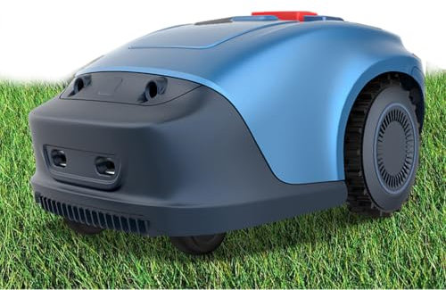 Tosaerba robotizzato con stazione di ricarica, tagliaerba intelligente completamente automatico, altezza di taglio 20-55 mm, capacità di pendenza del 33%, sensore meteo e rilevamento ostacoli