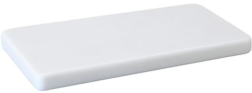 Planche à découper en marbre blanc 40 x 15 cm – Plateau de service rectangulaire fait main en Italie – Élégant accessoire pour cuisine ou table | Kalu Creations