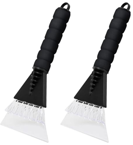Set di 2 raschietti per il ghiaccio. Raschietti resistenti per auto e frigoriferi domestici.