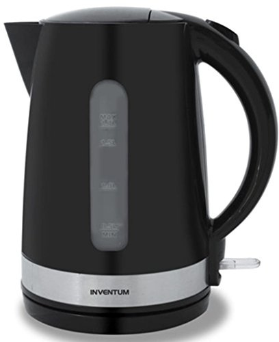 Inventum hw217b 1.7L 2200 W Noir – Bouilloire Electrique 2200 W, courant alternatif, 210 mm, 150 mm, 240 mm, 900 g)