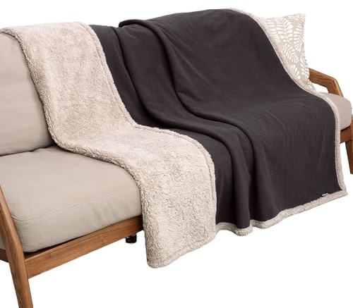 Pawsee Wasserdicht Hundedecke Katzendecken Waschbar, wasserdichte Decke für Große Hunde Sofaschutz Couch Überwurf, Flauschig Wasserdicht Liebesdecke für Schutzdecke Tagesdecke, L 203 x 152cm