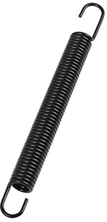 sourcingmap 13cm Length Motorcycle Motorbike Black Kickstand Return Spring