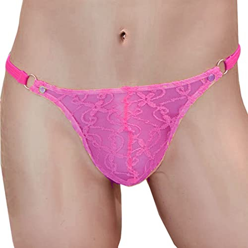 VemeFufu Sexy Pizzo Uomo Intimo Perizoma C String G Slip Boxer Tanga Uomini Hot Vita Bassa Elastici Thong Mankini Bikini Maschile Mutande