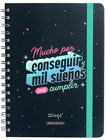 Mr. Wonderful, Wonder Agenda 2023-2024 Weekly, Much to Achieve and a Thousand Dreams to Fulfill