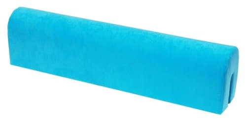 shivler Bettkantenschutz für Kinderbetten Kissen für bettumrandung Rausfallschutz Abdeckung Kantenschutz für Babybett (Blau, 90cm)