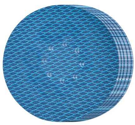 GEOGIEEW 25Stk 225mm Klett Schleifpapier, Exzenter Schleifscheiben 40/80/120/180/240 Grit, 8 Loch Anti-Clog Up Designfür Exzenterschleifer & Schwingschleifer
