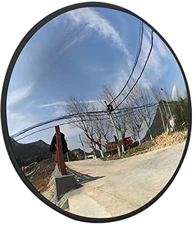 Bitong Traffic Mirror Room Decor Y2k, Sicherheitsspiegel Für Zufahrten, Verkehrsspiegel Zimmer Deko, Konvexspiegel, Weitwinkel Außenecken Verkehrssicherheitsspiegel, Panorama Spiegel