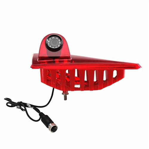 SKINII CaméRa De Recul éTanche HD 720P 3ème Feu Stop Caméra De Vision Nocturne + Moniteur 7 Pouces pour Opel/pour Vauxhall pour Movano 2010-2019 Caméra Feux Stop Webcam De Recul Voiture