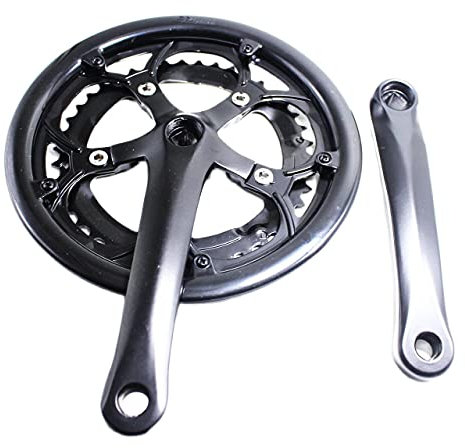 Guarnitura Bici,Guarnitura Perno Quadro 6/7/8/9 velocità 52 / 42T 170 mm Bici da Strada CrankSet BCD110mm Agriturismi in Lega di Alluminio Accessori per Bici Quadrato Set di manovella