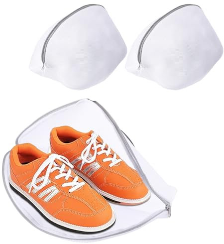 ASelected 3Pcs Shoe Washing Machine Bags,Mesh Laundry Bag For Shoes,Trainer Shoe Washing Machine Bag For Cleaning Delicates,Trainers,Socks,Bras,Sneakers And Travel Reusable Laundry Wash Bag With Zips
