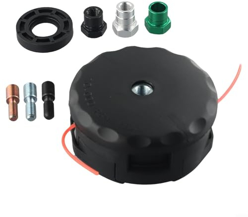 Este conjunto de recortadora de cuerdas ofrece un rendimiento fiable en varias marcas y modelos populares