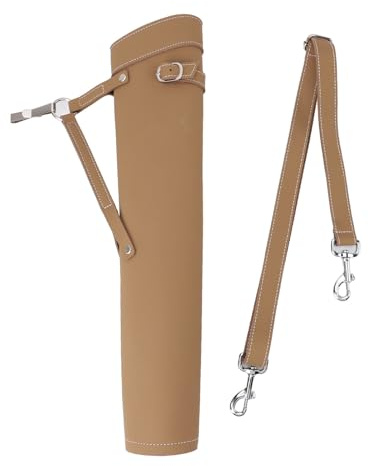 MechKit Köcher für Pfeile, Wasserdicht Pfeilköcher Große Kapazität Bogenschießen Pfeilhalter für Outdoor Sport Jagd Bogenschießen Üben (Brauns)