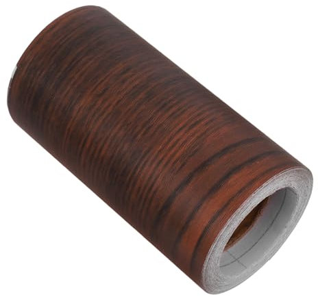TOPPERFUN Holzmaserungsreparaturband Aus Pvc Selbstklebendes Möbelband Für Badezimmerspiegel Boden Und Wände Leicht Zu Reinigen Und Anzubringen