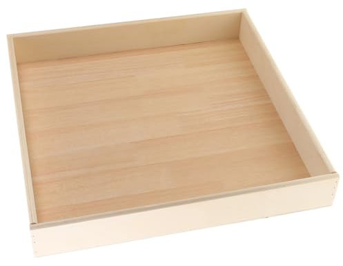 WOONEKY Vassoio Sabbia Ragazzo Ragazza Ragazza in Legno Sabbiera Portatile Sicura Per Uso Indoor e Outdoor Giocattolo Educativo Resistente Per Attività Creative e Ricreative