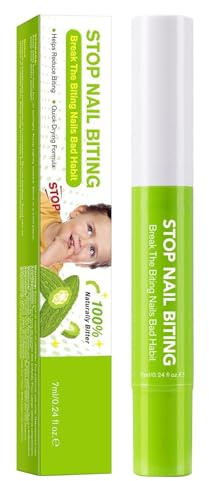 Smalto Anti Morso Unghie - Penna Trattamento Cuticole 7ml Con Sapore Amaro | Salute Naturale Per Smettere Di Mangiarsi Le Dita - Cura Anti-Onicofagia Per Bambini E Adulti