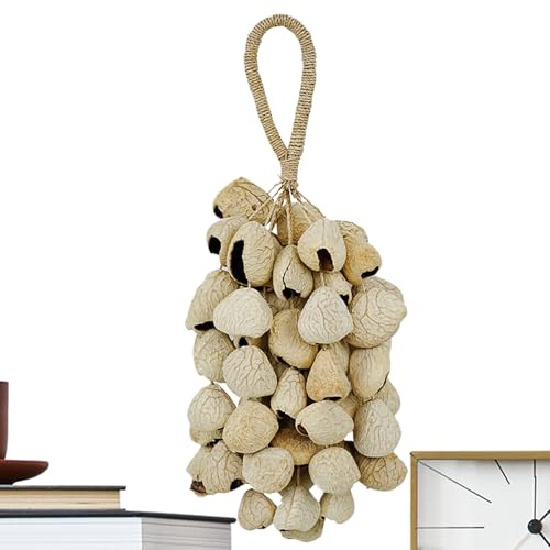Strumento fatto a mano Rattle - shaker di guarigione del suono organico, strumento di percussione in stile africano, accessorio per la musica di da meditazione | Accompagnamento natur