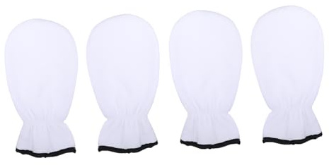 Alipis Moufles de Spa à la Paraffine 2 Paires en Polyester et Flanelle Couvre-Mains Chauffants pour Soins des Mains Thermique et Hydratation Usage Maison et Institut de Beauté