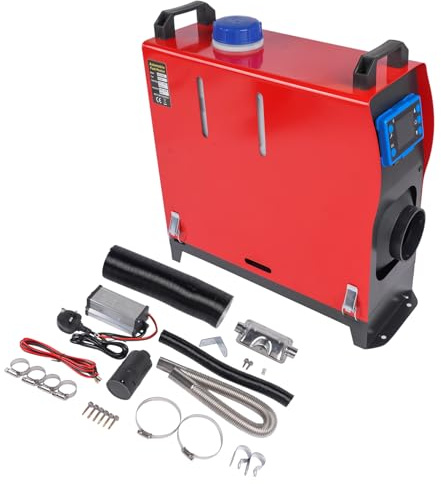 GLOSSY AUTO PARTS 12V 24V 220V 8KW Riscaldamento ad Aria Diesel con Display LCD e App Bluetooth per Auto, Camper e Barche