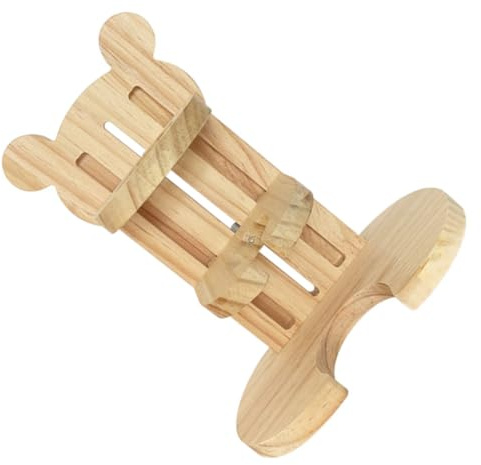 VALICLUD Soporte de Madera Estable y Liviano para Bebedero de Hámster, Diseño Simple y Elegante, Fácil de Usar para Dispensar Agua en Bebida Diaria
