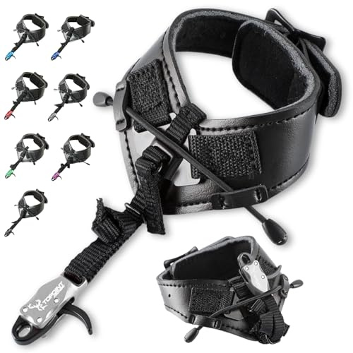 ZSHJGJR Bogen Release aid Compoundbogen Archery Bow Handgelenk-Release Trigger Caliper Zeigefinger Abzug Für Bogen Jagd - D Loop Bogensport Erwachsene Anfänger Für Bogenschießen Zubehör