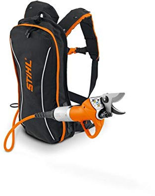 Stihl ASA 65, schnelle und widerstandsfähige Akku-Heckenschere zum Schneiden von Schrauben und ähnlichem Holz. Mit Akku und Akku-Ladezustand (AP200 - AL300).