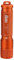 SKILHUNT E3A Small Keychain Mini Light Super tiny Key Chain Torch AAA battery(Included) Pocket EDC LED flashlight for Indoor and Outdoor (Vibrant Orange High CRI)