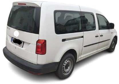 Solarplexius Auto-Sonnenschutz Scheiben-Tönung passgenau für VW Caddy III Maxi Bj. 03-14 Keine Folie Komplettsatz