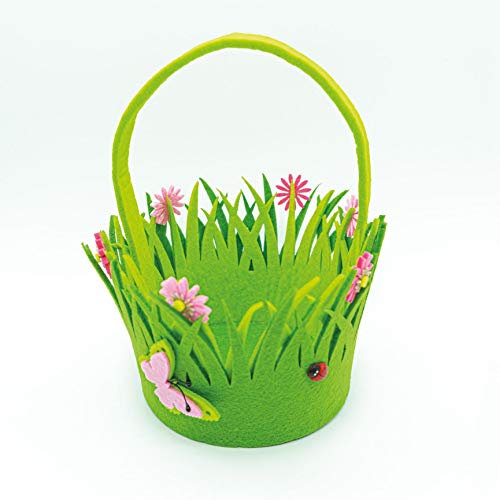 schenken-24 1x Osternest Wiese/Verschiedene Designs wählbar/Ostern