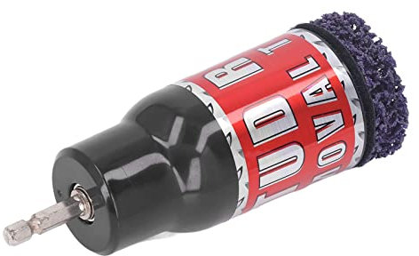 Jeanoko Radbolzen-Reinigungswerkzeug, gründlich reinigen, schneller Luft- oder Elektromodus, industrieller, effektiver Bolzennabenreiniger für Bohrmaschine für Schrauben, Metalloberflächen