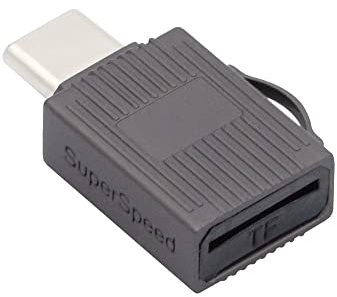 cablecc Adaptador de lector de tarjetas USB 3.0 tipo C USB-C a Micro SD SDXC TF de 5 Gbps para laptop, tableta y teléfono