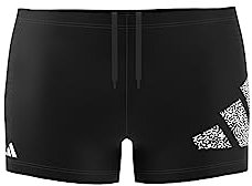 adidas HT2079 Branded Boxer Costume da Nuoto Black/White S/M