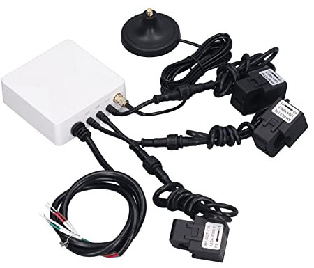 Misuratore di Pinza Amperometrica Trifase Wi-Fi Monitor di Energia per la Casa Intelligente Misuratore di Consumo Energetico Misuratore di Potenza Energetica Misuratore di KWh