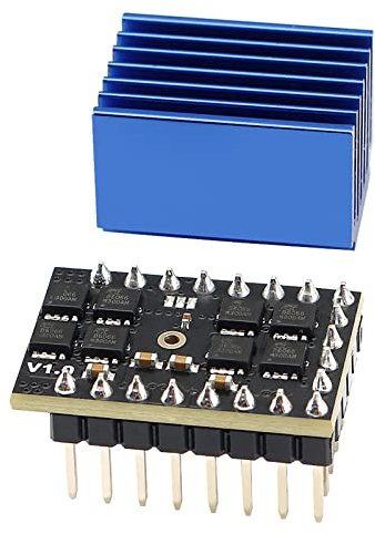 MULAIDI TMC5160 QHV Stepper Step SPI Silent Motor Driver Für 3D Drucker Graviermaschine Antrieb Schrittmotortreiber 3D Drucker Schrittmotortreiber QHV5160 256 Microstep
