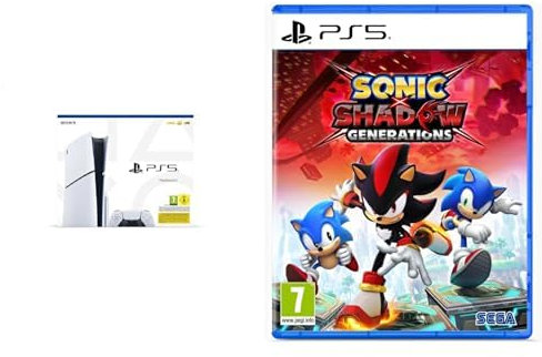 Playstation 5 Consola Estandar Modelo Slim & Sonic X Shadow Generations