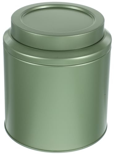Ciieeo Tea Tin Canister Airtight Storage for Loose Leaf Tea Kitchen Small Jar Secure Lids