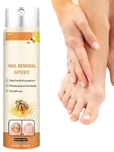 Spray per la riparazione delle unghie, formula liquida rinforzante, nutriente per unghie danneggiate, ideale per uso domestico e in viaggio, 3,8 x 3,8 x 14,5 cm