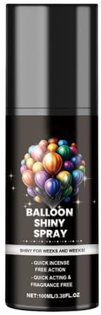 Balloon High Shine Spray 100 ml Glanzspray | Langanhaltender Balloon & Latex-Ballon-Conditioner hält Ballons glänzend und lebendig