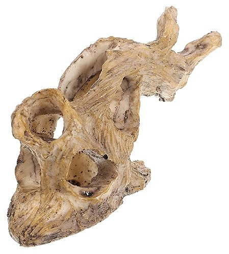 Toyvian Tronc d'arbre Décoratif en Résine pour Aquarium Refuge Poisson, Souche Artificielle De Paysage, Taille Moyenne, Décoration sous-Marine, Habitat Poisson pour Passionnés D'aquariophilie