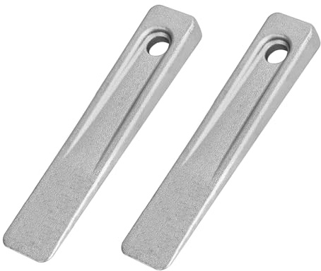 2PCS 5 Inch Steel Wedges, Set Up Wedge, Metal Wedges for Welding, for Setting Up Work on Planers, Shapers, Milling Machines