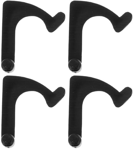 ABOOFAN Adaptador para Plato Giratorio 4 Unidades Clips para Brazo de Tocadiscos, Accesorio Duradero para Mantenimiento de Discos de Vinilo en Estudios y Hogares